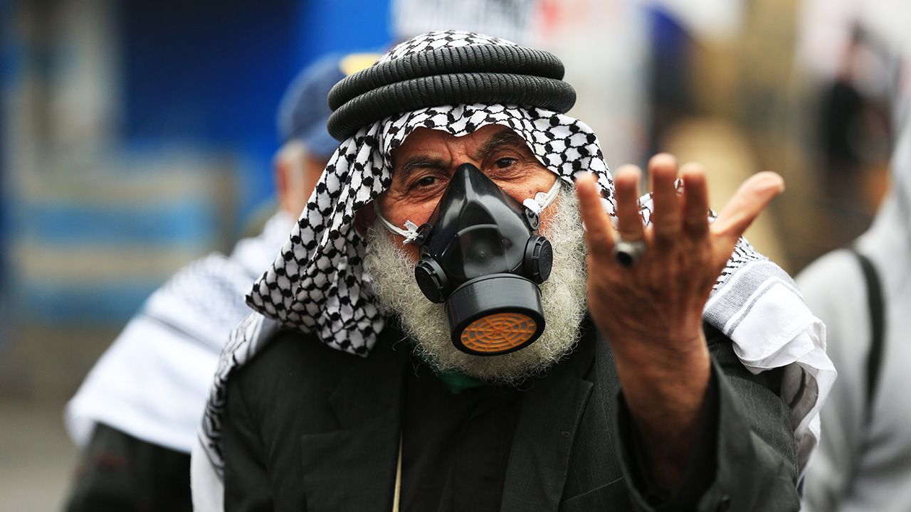 W Iraku narasta panika przed koronawirusem (fot. Murtadha Al-Sudani/Anadolu Agency via Getty Images)