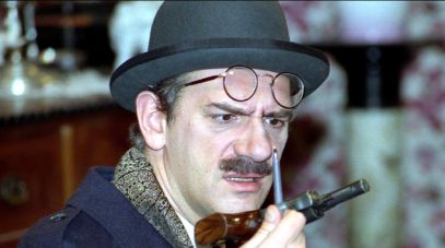 Wiktor Zborowski jako Inspektor Hunt (fot. Ireneusz Sobieszczuk, TVP)