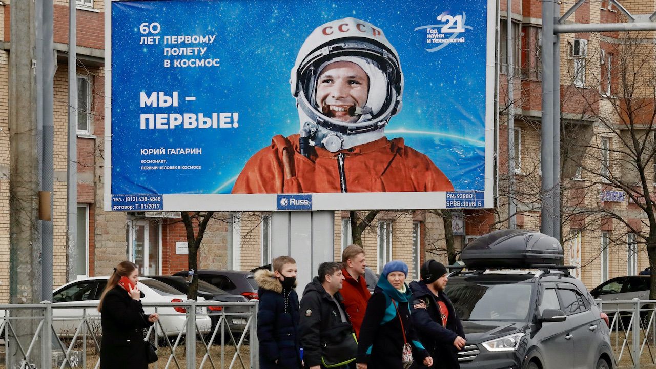 Zsrr Rosja Astronomia Kosmos 60 Rocznica Lotu Pierwszego Czlowieka W Kosmos Jurij Gagarin Byl Ochrzczony W Kosciele Prawoslawnym Tvp Info