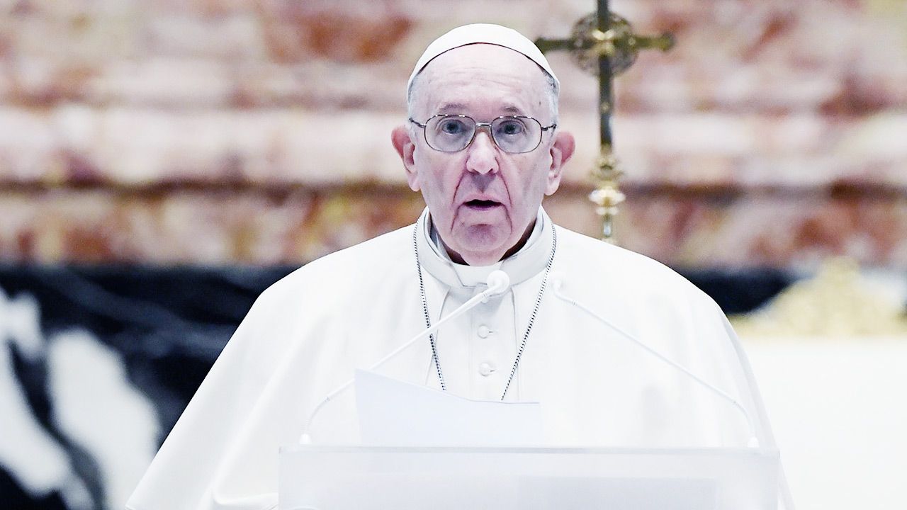 O wizycie Franciszka poinformowała prezydent Słowacji (fot. PAP/EPA/FILIPPO MONTEFORTE / POOL) O wizycie Franciszka poinformowała prezydent Słowacji (fot. PAP/EPA/FILIPPO MONTEFORTE / POOL)
