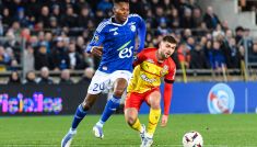 Łukasz Poręba ma na koncie siedem występów w Ligue 1 (fot. Getty).
