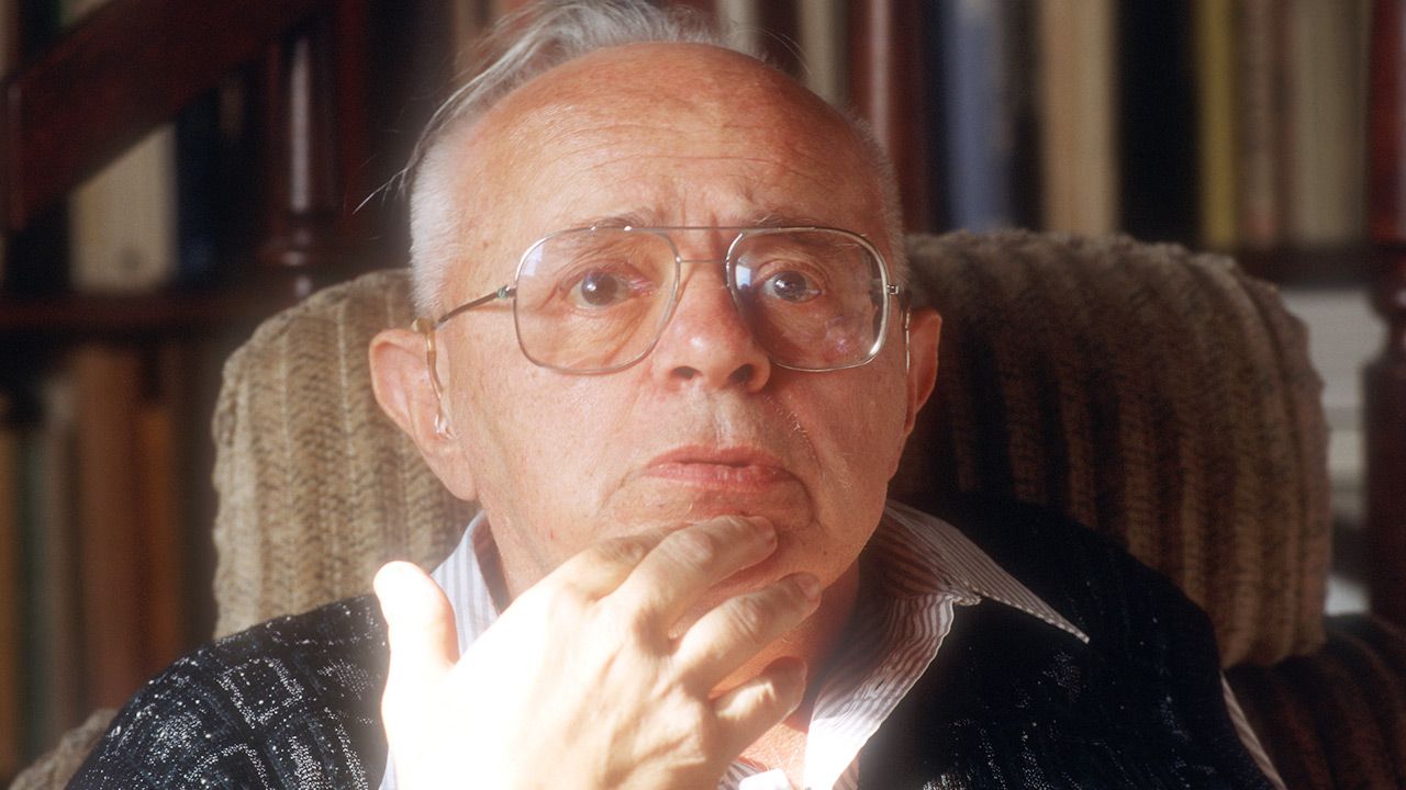 Stanisław Lem (fot. Krzysztof Wojcik/Forum) Stanisław Lem (fot. Krzysztof Wojcik/Forum)