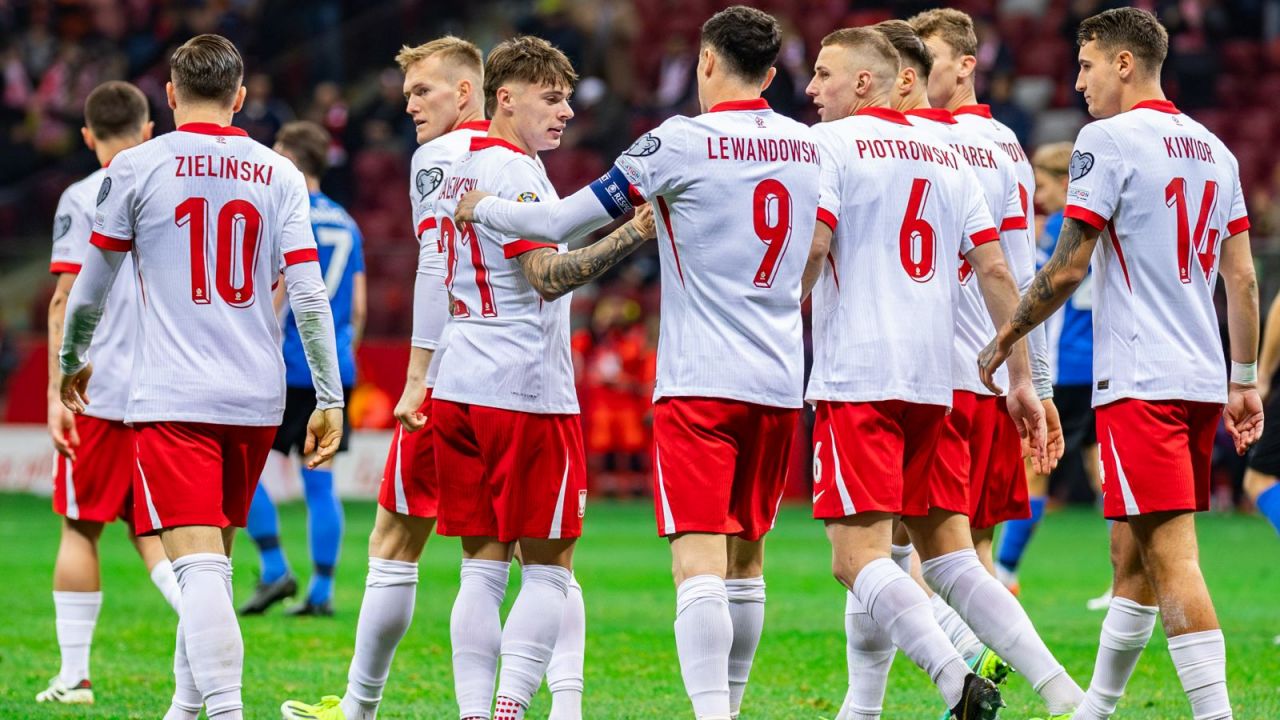 Piłkarze reprezentacji Polski (fot. Getty Images)