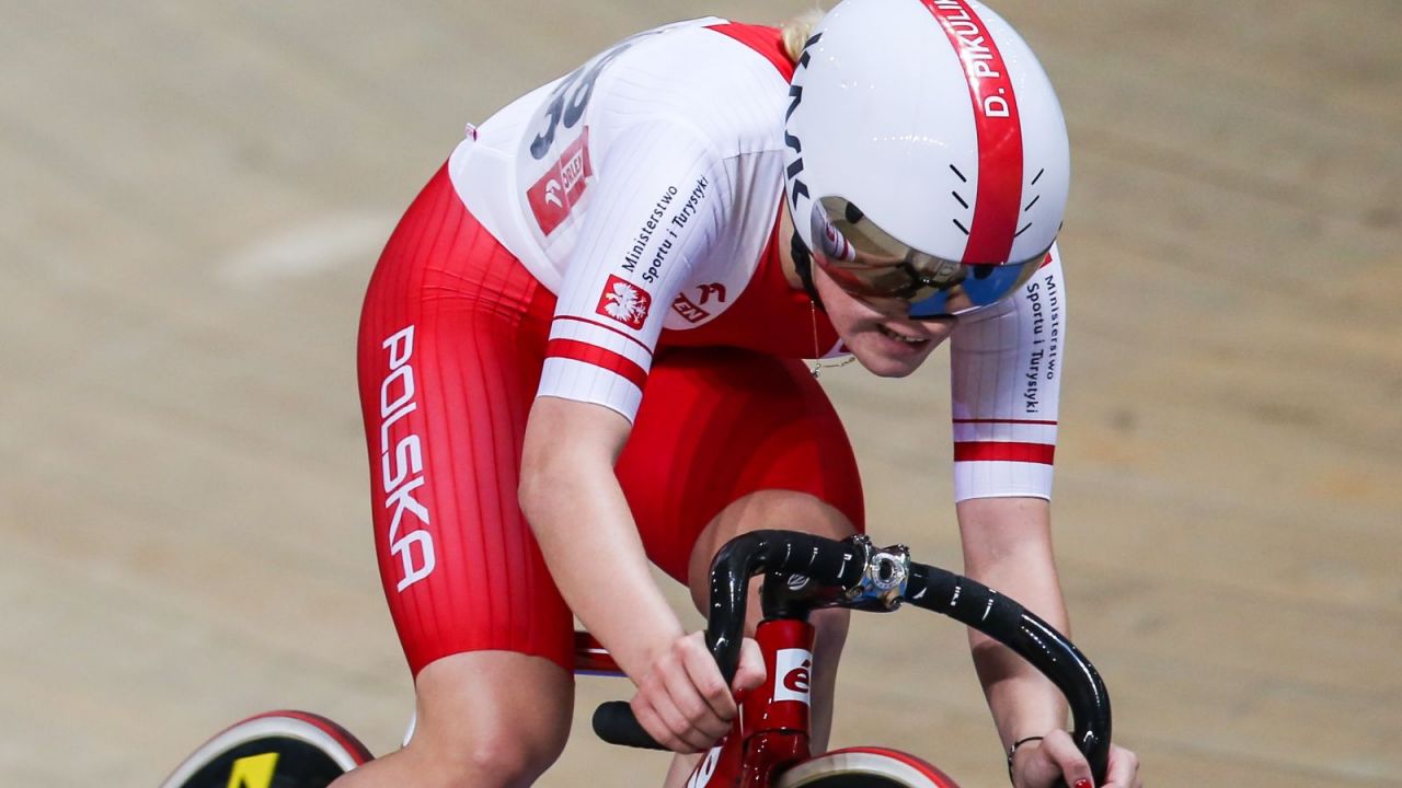 Puchar Świata w kolarstwie torowym madison Nikol Płosaj i Daria