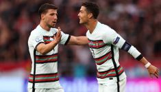 Cristiano Ronaldo Węgry Portugalia gol bramka