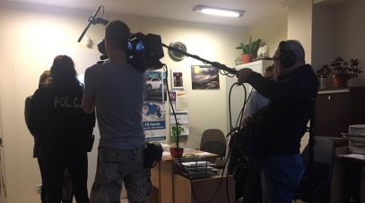 Sprawą Tomka Cichowicza zajęła się Olsztyńska policja, jesteśmy na miejscu (fot. TVP)