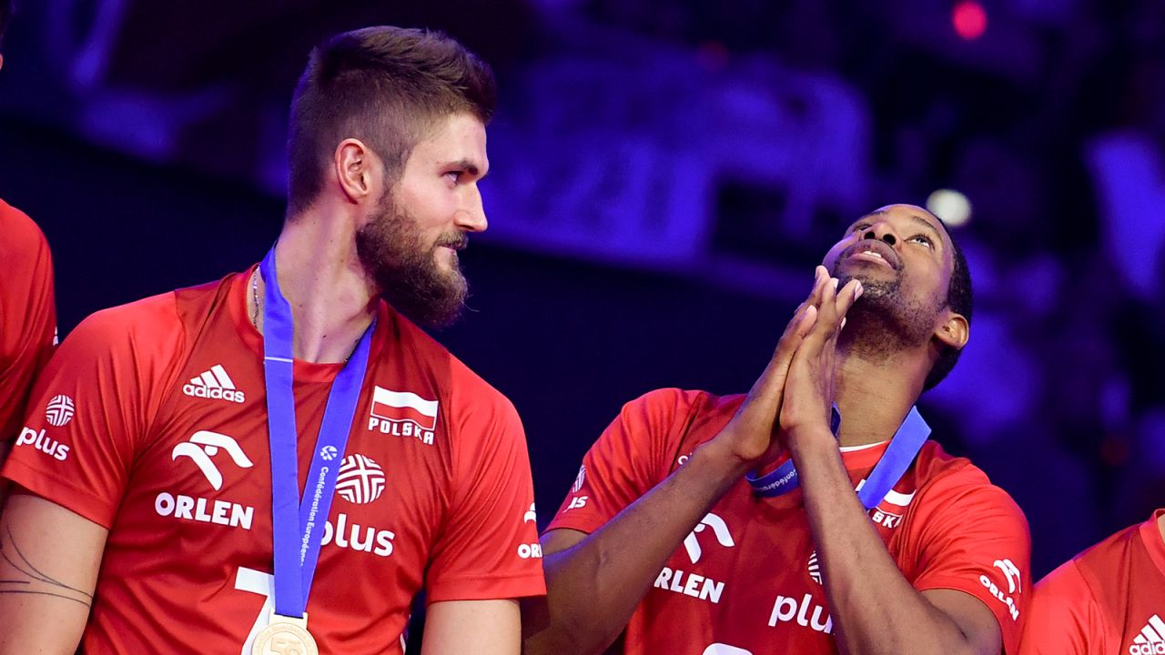 Karol Kłos i Wilfredo Leon (fot. Getty)