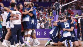 Reprezentanci Francji wygrali igrzyska olimpijskie i awansowali na drugie miejsce w rankingu FIVB (fot. Getty Images) Reprezentanci Francji wygrali igrzyska olimpijskie i awansowali na drugie miejsce w rankingu FIVB (fot. Getty Images)