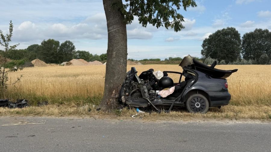 41-letnia kobieta straciła przytomność (fot. KP PSP w Chełmnie)