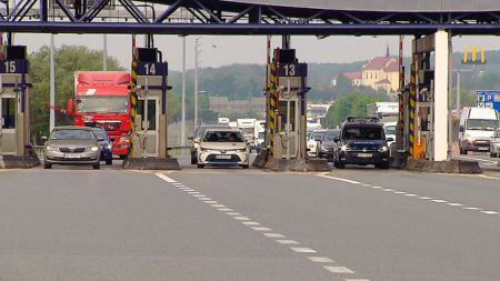 Drożej na płatnym odcinku autostrady A4 (fot. TVP3 Kraków)