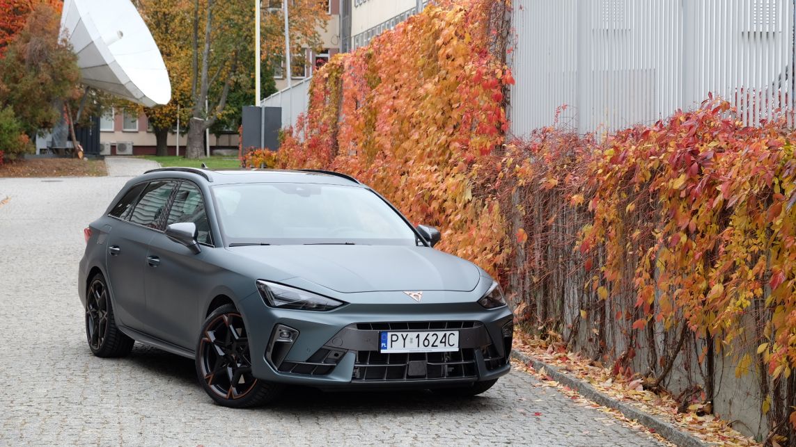 Test Cupra Leon Sportstourer 1.5 e-Hybrid 272 KM - przód