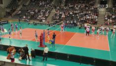 Łks commercon - Igor Gorgonzola Novara (fot.TVP 3 Łódź)