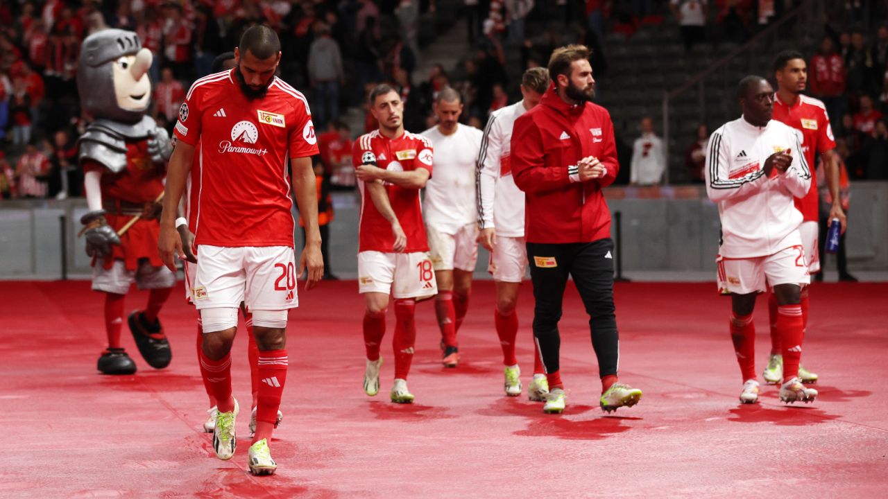 Union Berlin po porażce w Lidze Mistrzów (fot. Getty)