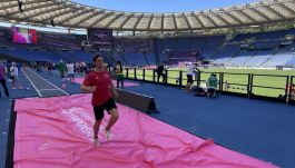 Dziesięcioboistów i skoczków w dal przywitały w Rzymie nietypowe warunki (fot. materiały własne)